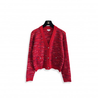 CHANEL SWEATERS LAGENCE JENNI KNIT CARDIGAN 